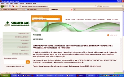 sinmed aviso